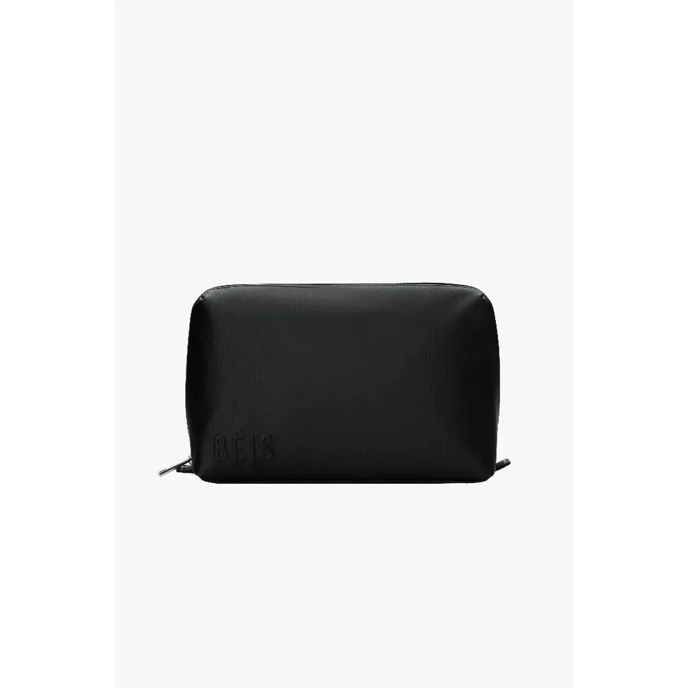 NWT BEIS The Small Cosmetic Pouch in Black